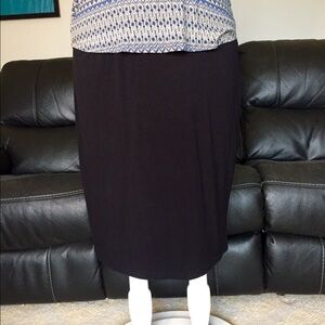 🛍️Merona Stretchy Black Career Skirt